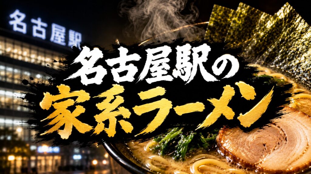 名古屋駅の家系ラーメン