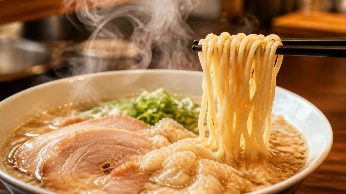 背脂のカロリーは1gでたった9kcal｜なのにラーメン一杯で400kcal超える理由を徹底解剖のアイキャッチ画像