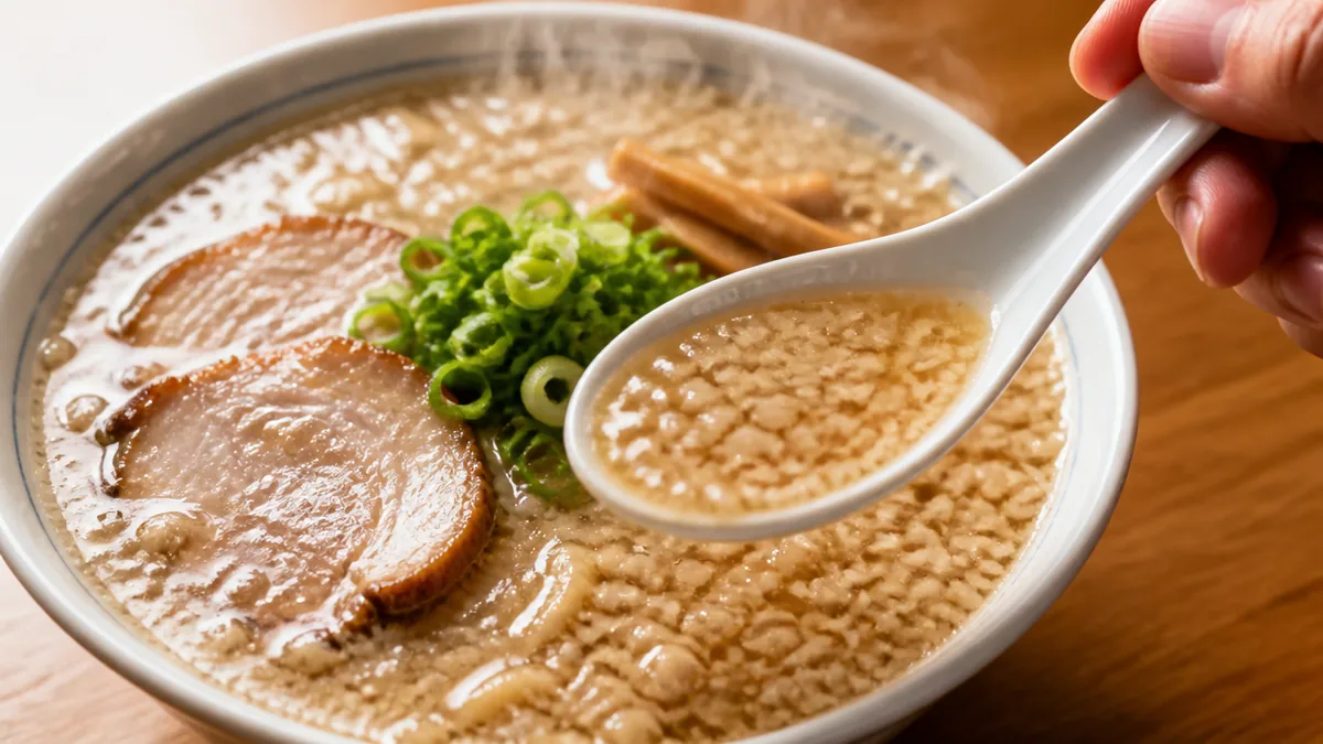 背脂ラーメンとは何か?|スープを覆う「白い雪」の正体と3つの定義の解説画像