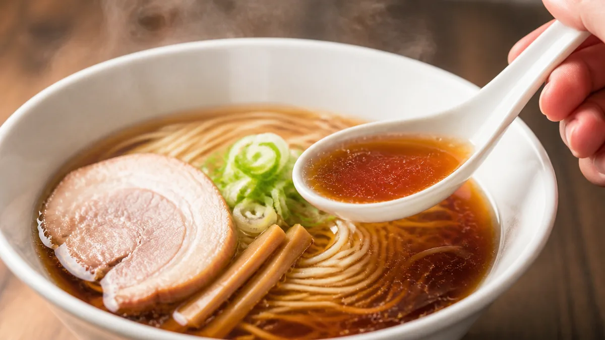 グルテンフリーラーメンの味を左右するスープ事情|醤油ダレにも小麦が潜んでいるの解説画像