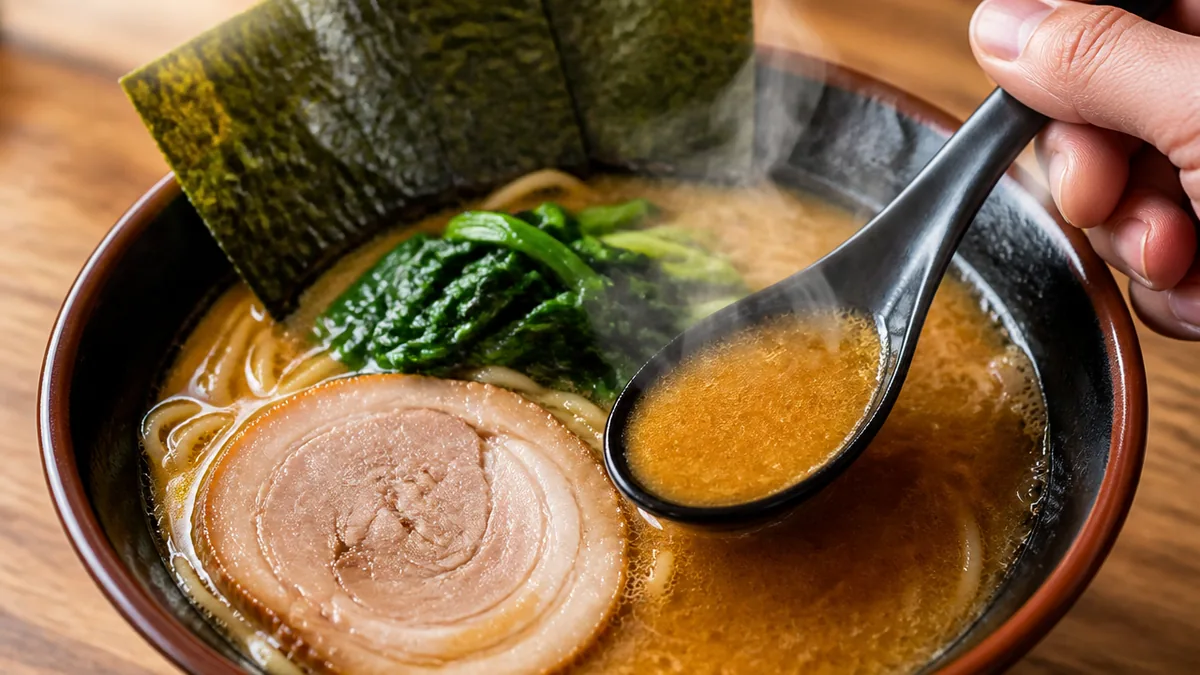 家系ラーメンのスープの秘密|「呼び戻し」と「清湯寄せ」でまるで別物になるの解説画像
