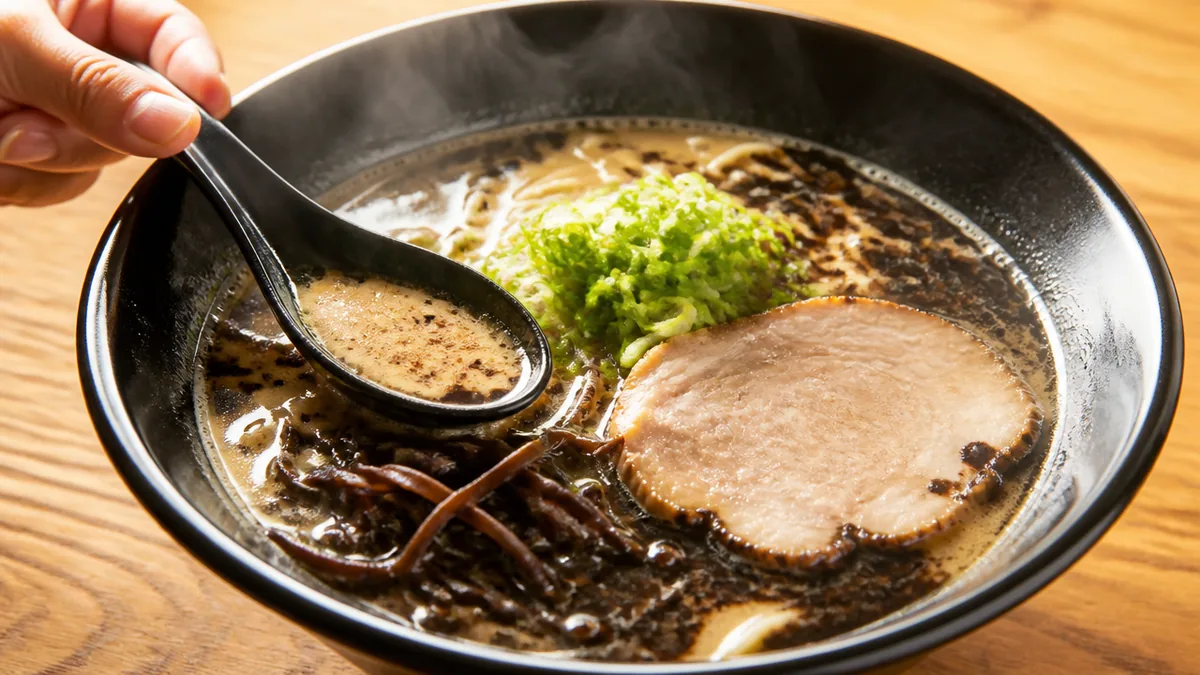 本郷亭 名古屋店で見逃せない「黒麺」の衝撃|ニンニク油が生む中毒性の正体の解説画像