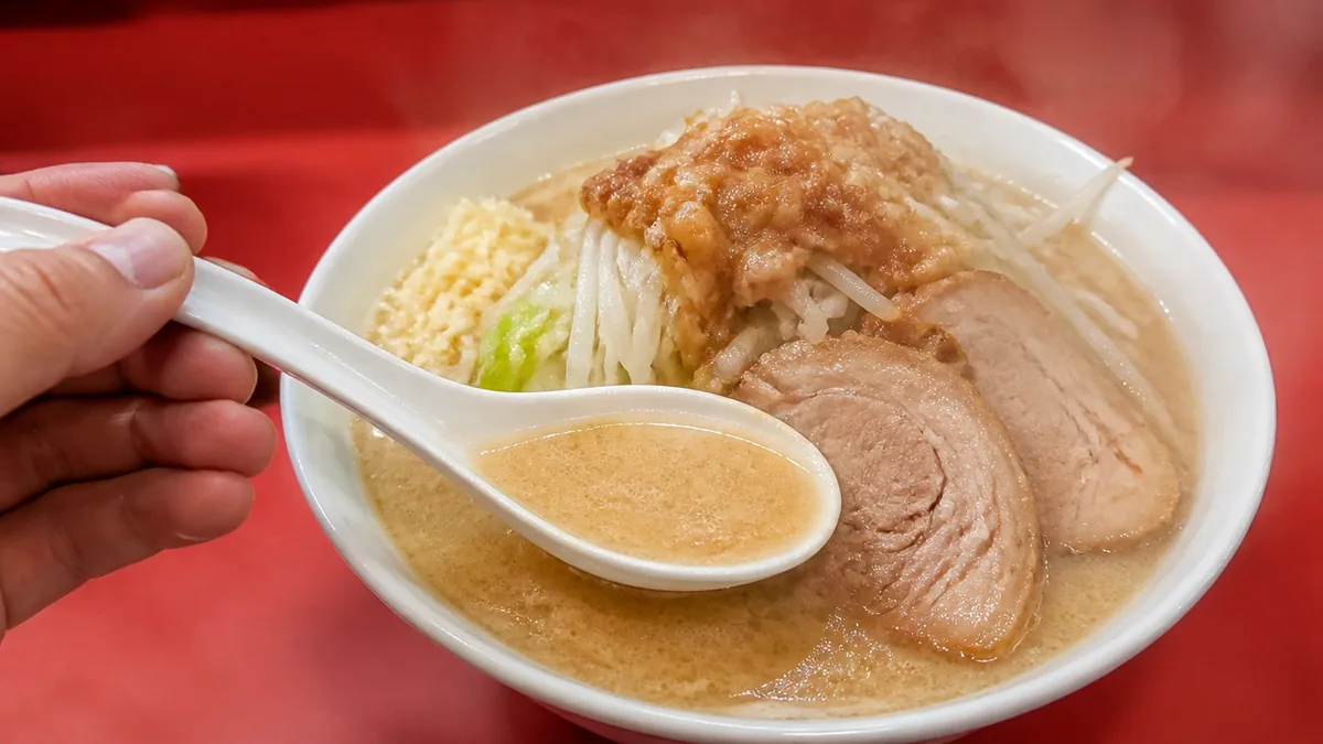 バリ男のラーメンはなぜ二郎系の異端児なのか|新橋発・呼び戻しスープの衝撃のアイキャッチ画像