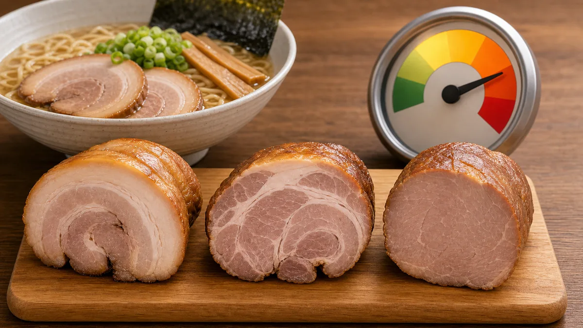 チャーシューのカロリーはいったい何kcal？｜部位別に見ると大きな差があるの解説画像