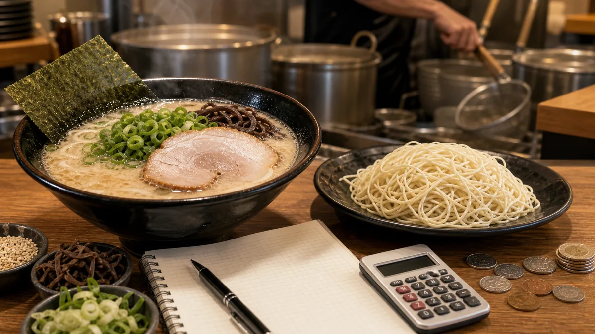替え玉無料はなぜ成り立つのか？｜麺1玉「原価30円」の衝撃カラクリの解説画像