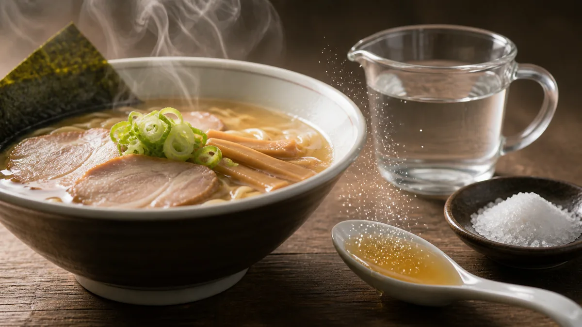 ラーメン塩分ランキングの前に知るべき「一杯に潜む見えない塩」の正体の解説画像
