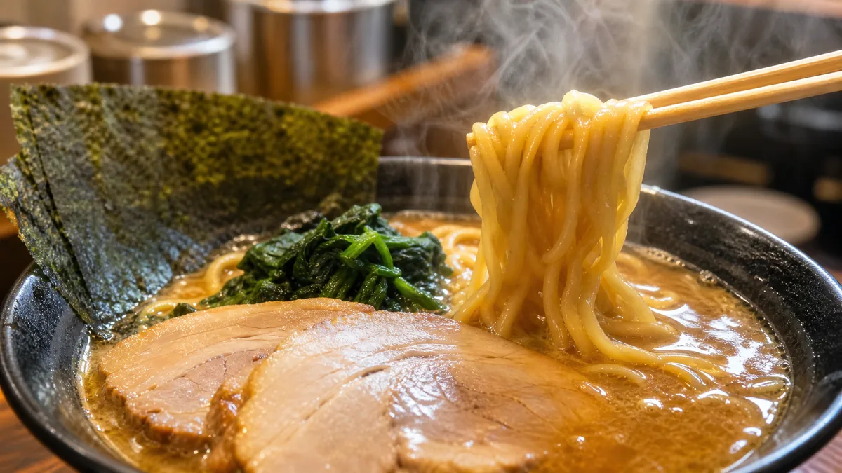 名古屋駅の家系ラーメンと横浜本流を比較する｜スープ・麺・鶏油に隠れた決定的な差の解説画像