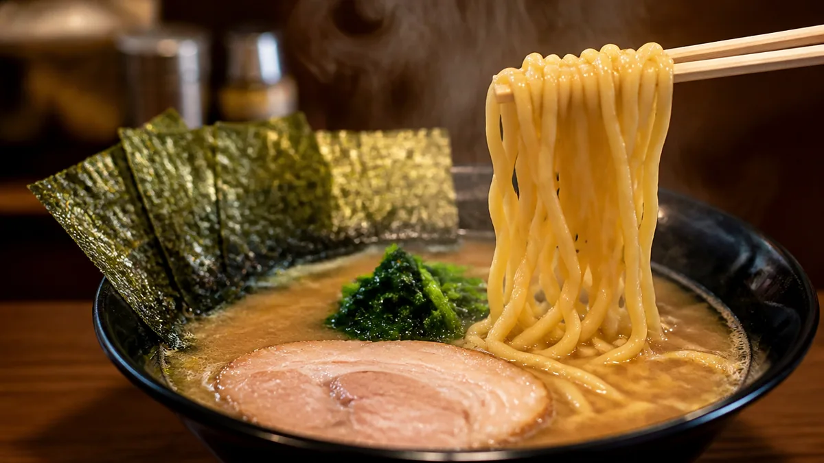 横浜家系ラーメン金山家 本店が名古屋で愛される理由|濃厚スープと極低加水麺の実力のアイキャッチ画像