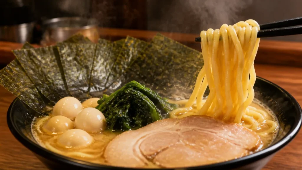 家系ラーメンのトッピングは「食べ方の発明」だった｜海苔・ほうれん草・うずらの黄金比から裏カスタムまでのアイキャッチ画像