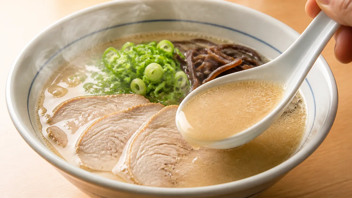 福岡ラーメンのスープを科学する|呼び戻し・取りきり・ブレンドの秘密の解説画像