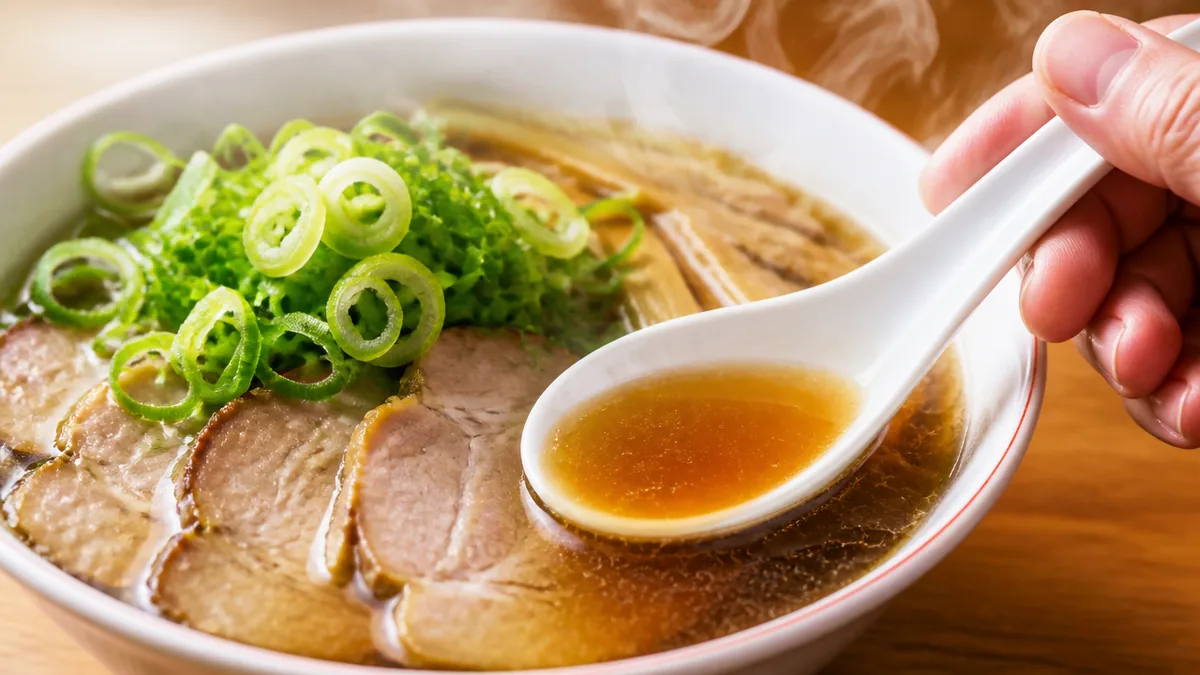 第一旭の京都ラーメンを支える麺と具材|近藤製麺と九条ネギの存在感の解説画像