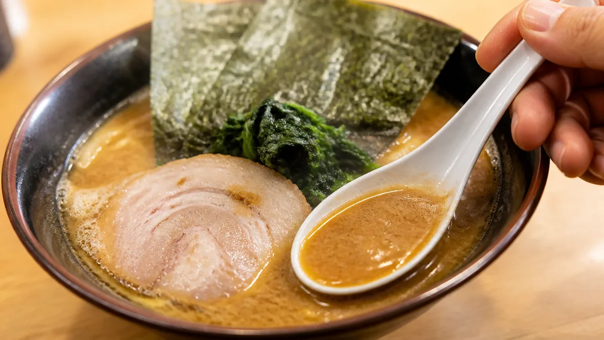 吉村家のラーメンを支える麺とトッピング|酒井製麺の中太麺が選ばれた理由の解説画像