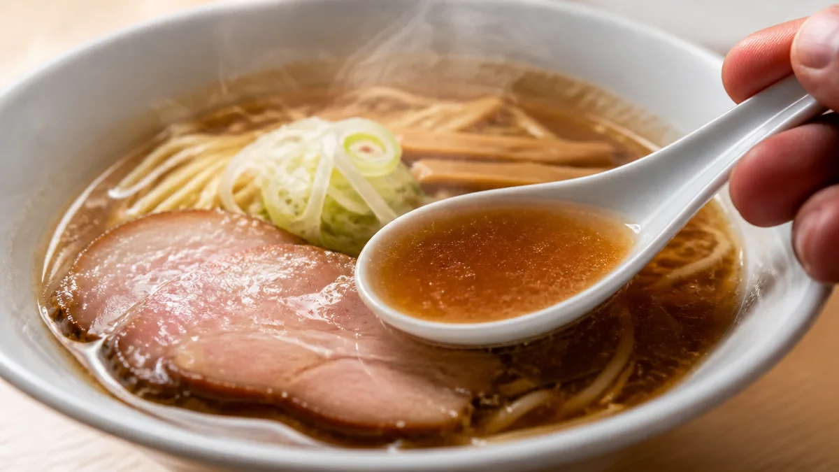TOKYO RAMENかいか中野本店のスープに隠された技術|煮干し×動物系・無化調の哲学の解説画像