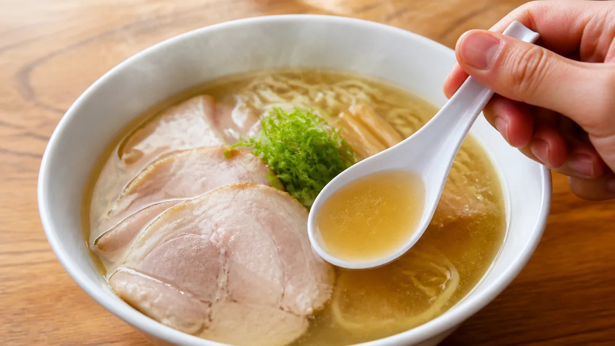 麦と麺助メニューのもう一つの柱「イリコそば」|銀付イリコの水出しという贅沢の解説画像
