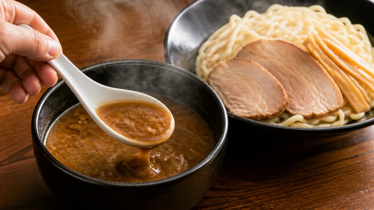 濃厚 vs あっさり|名古屋つけ麺のスープ系統を整理するの解説画像