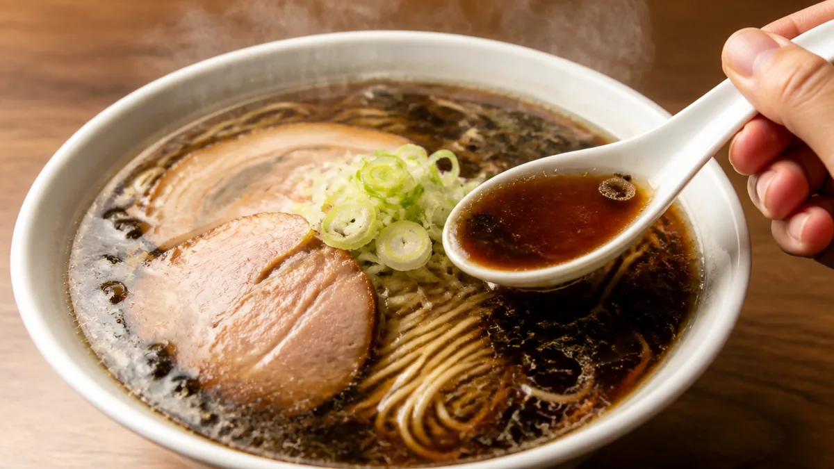 1953年創業、道玄坂の生き証人｜中華麺店 喜楽と「焦がし葱油」の哲学の解説画像