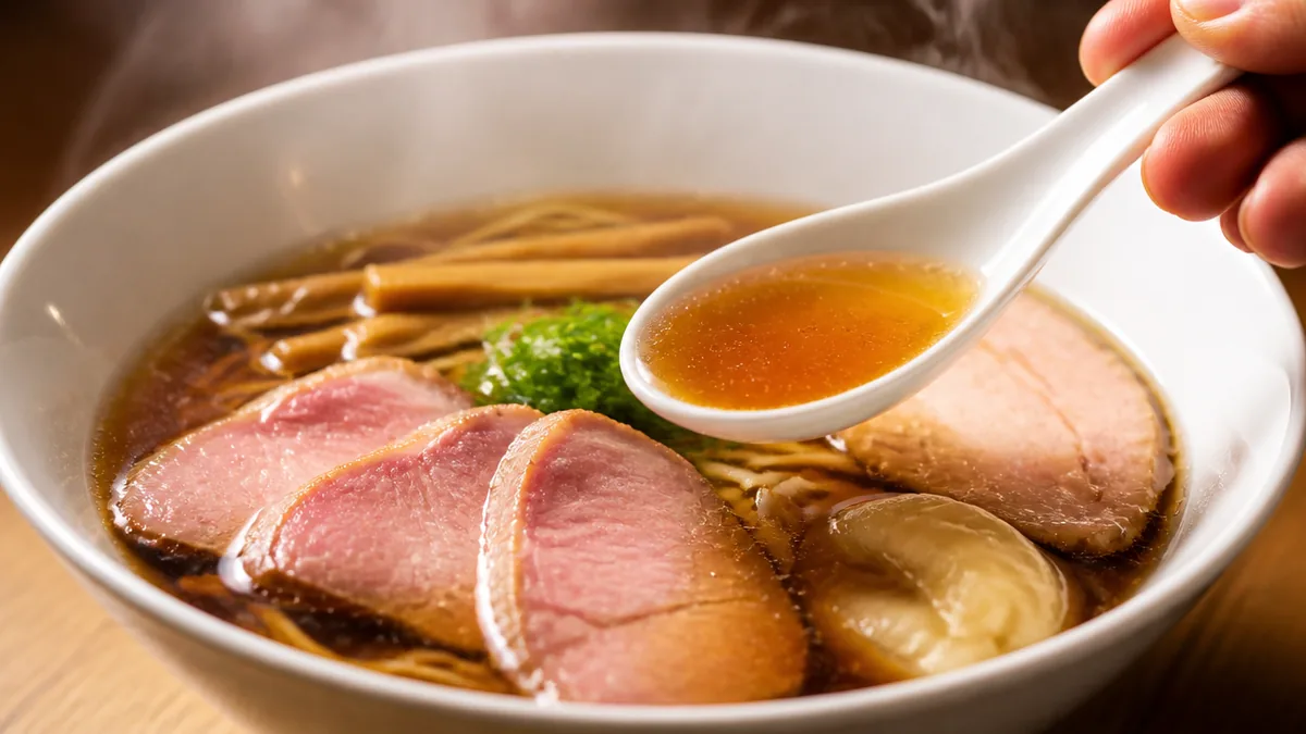 なぜしば田の醤油ラーメンは「他と違う」のか？——9種の醤油と地鶏出汁の設計図の解説画像