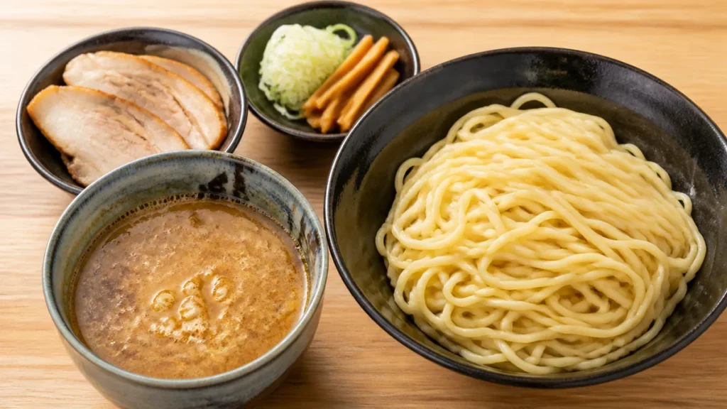 つけ麺のカロリーは一杯800kcalが標準だった｜ラーメンより高い理由と太らない食べ方のアイキャッチ画像