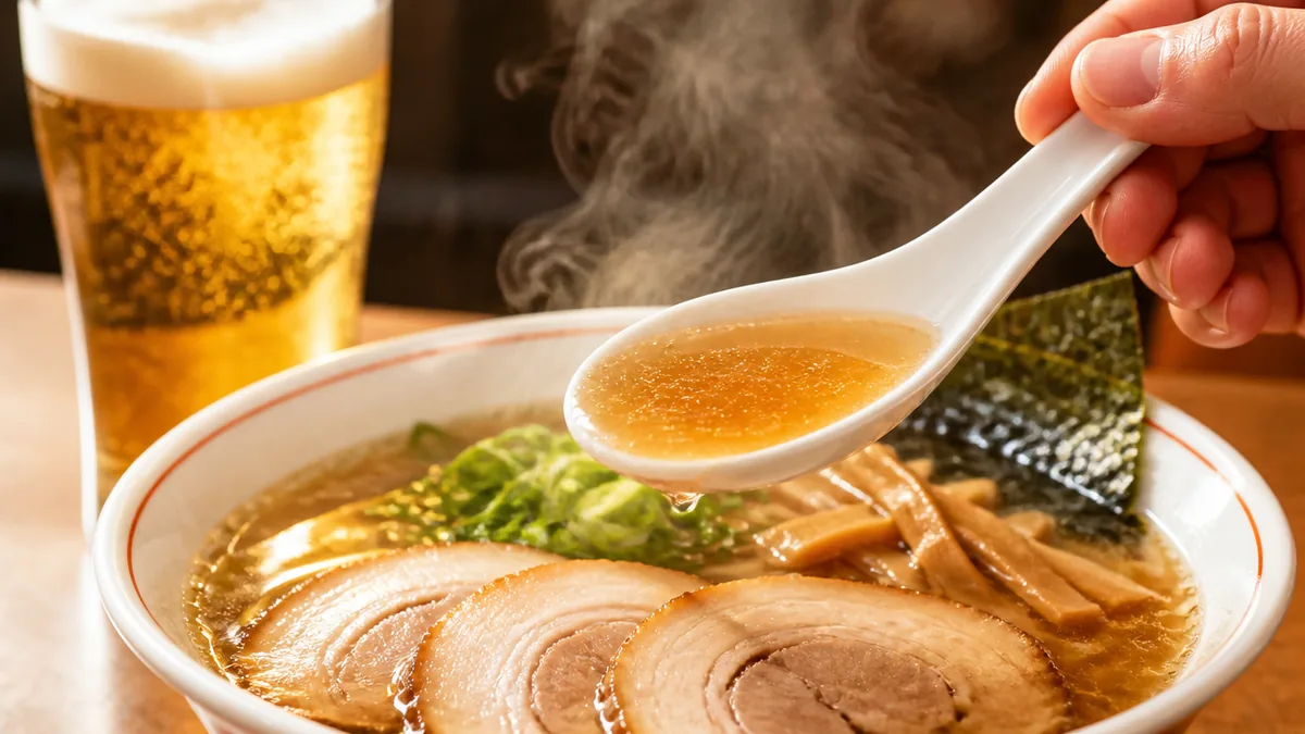ラーメンとビールが「合いすぎる」4つの科学的理由の解説画像