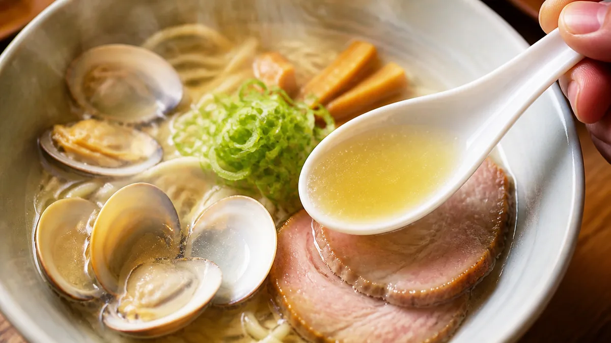 貝出汁に使われる貝の種類と味の違いを食べ比べるの解説画像