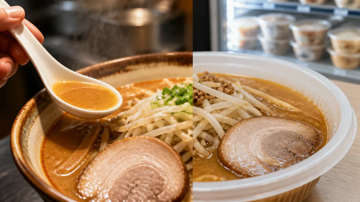 店の味とセブンの味は何が違うのか｜数値で見る再現度の限界と到達点の解説画像