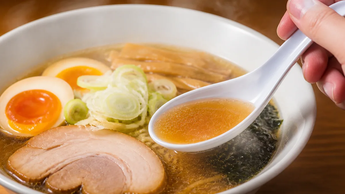 半熟煮玉子はこの一杯から始まった｜ちばき屋 葛西店の解説画像