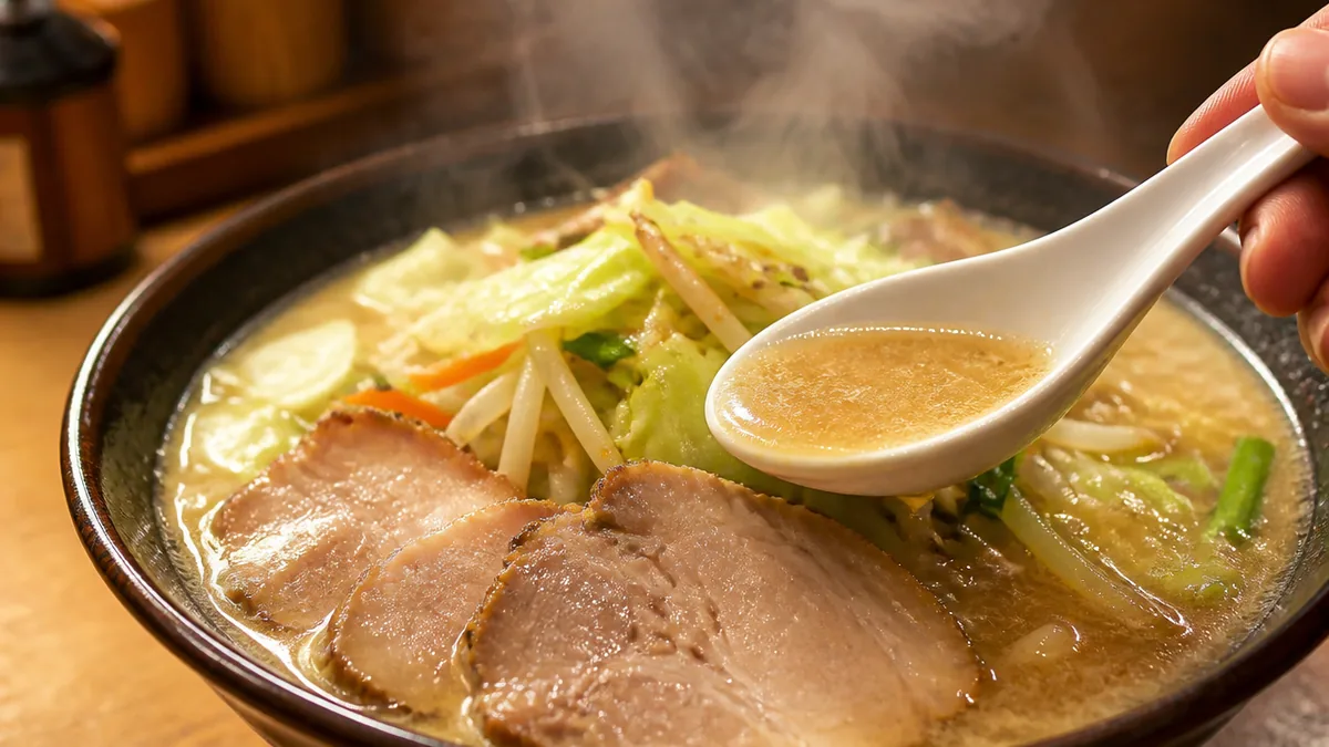 野菜と豚骨で体を立て直す2軒の解説画像