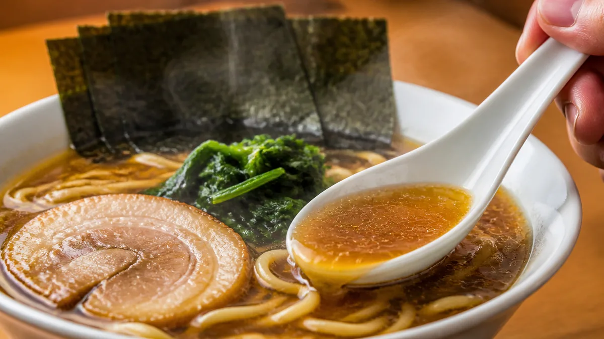 麺とスープと海苔、3つのパーツから再現度を測るの解説画像