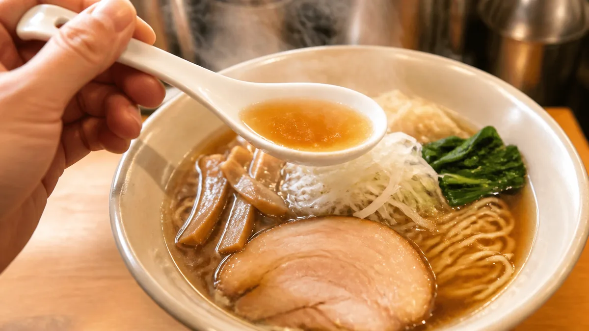 濃厚に疲れたら淡麗へ｜らーめん 木尾田 と 麺屋 龍月の解説画像