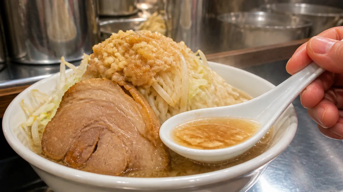 「アブラは固まりですか、液体ですか」と聞かれる店｜味と麺の設計を読むの解説画像