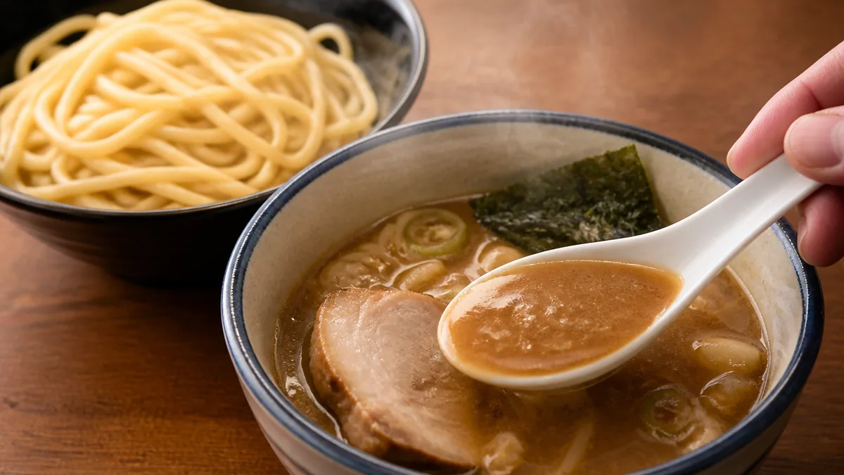 セブンのとみ田つけ麺は1種類じゃない|冷凍・チルド・カップ麺の見分け方の解説画像