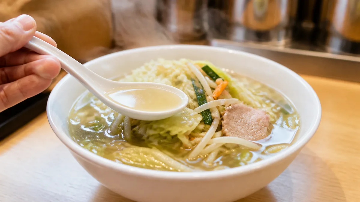 一杯で野菜が山盛り|タンメンが看板を食った理由の解説画像