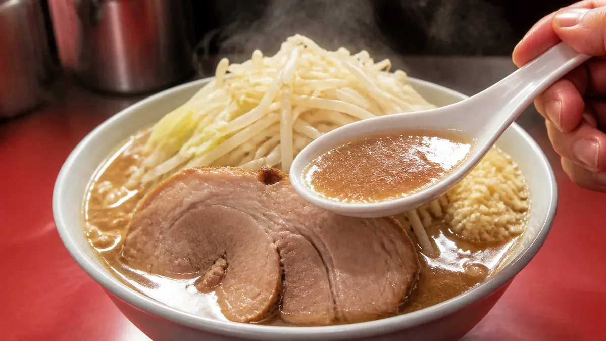 一杯の設計図をスープ・麺・豚に分解するの解説画像