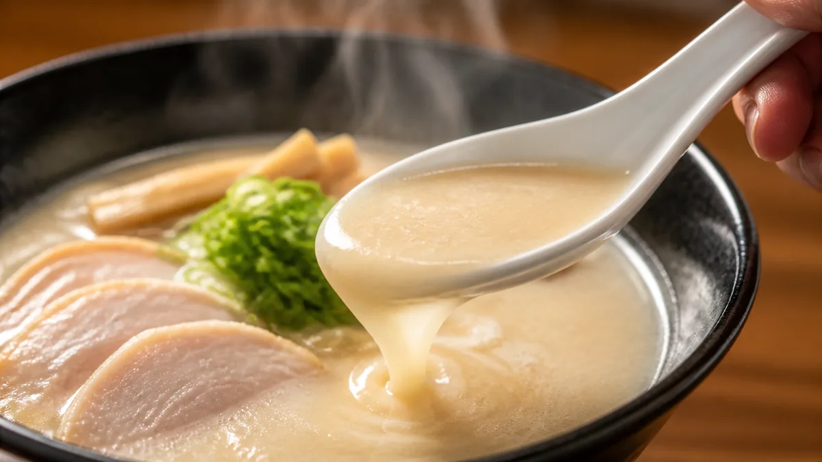 鶏白湯の作り方は「乳化」の一点で決まるの解説画像