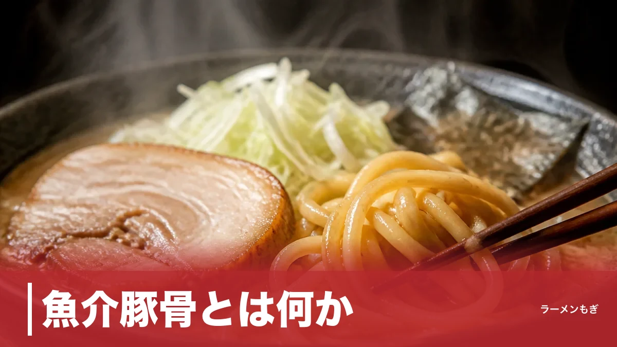 魚介豚骨とは何か?1990年代の川越で生まれた「うま味7〜8倍」の設計思想と系譜のアイキャッチ画像