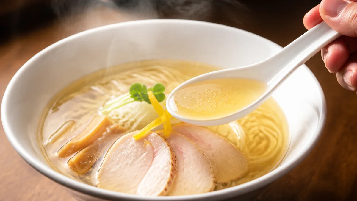 鯛だしラーメンとは何か｜水のように澄んだスープが濃い理由の解説画像