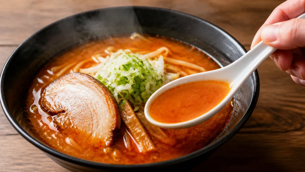 おろちょんラーメンとは何か|味噌と唐辛子で組み立てられた一杯の解説画像