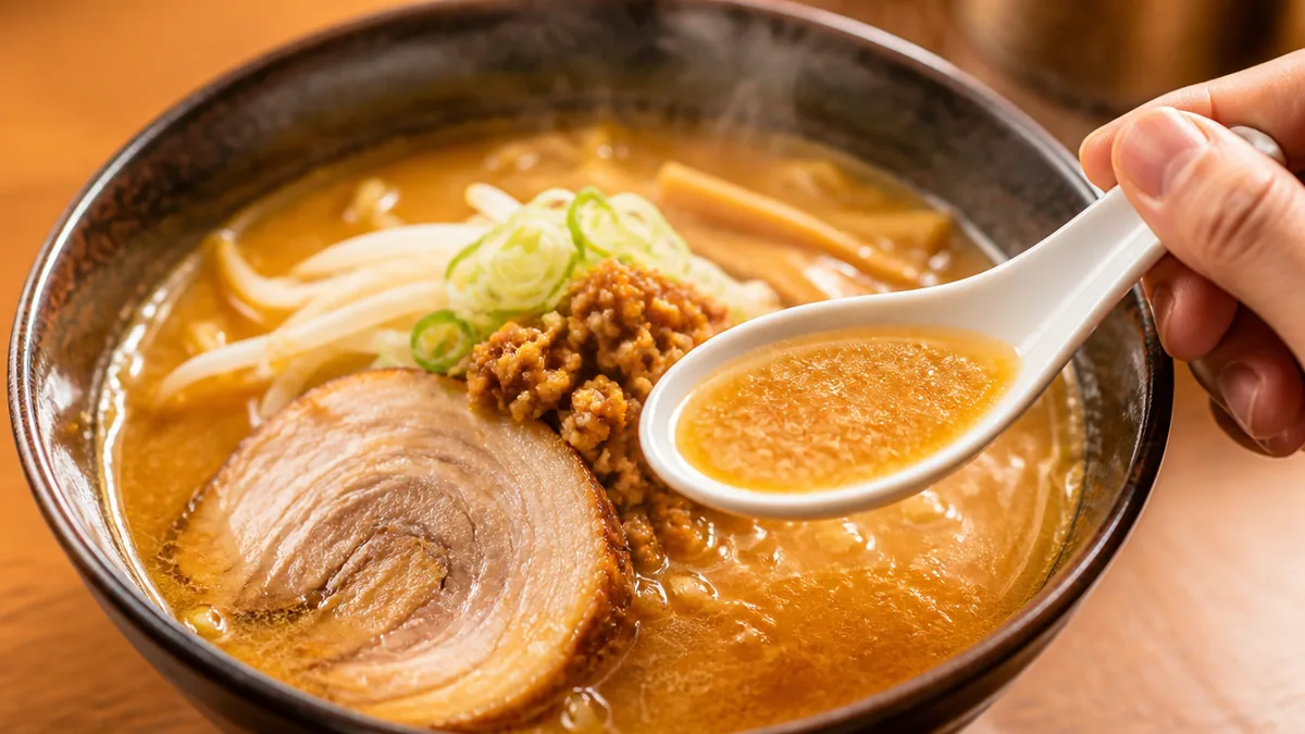 味噌ラーメン レシピ｜だし不要・30分未満で作る簡単版の解説画像