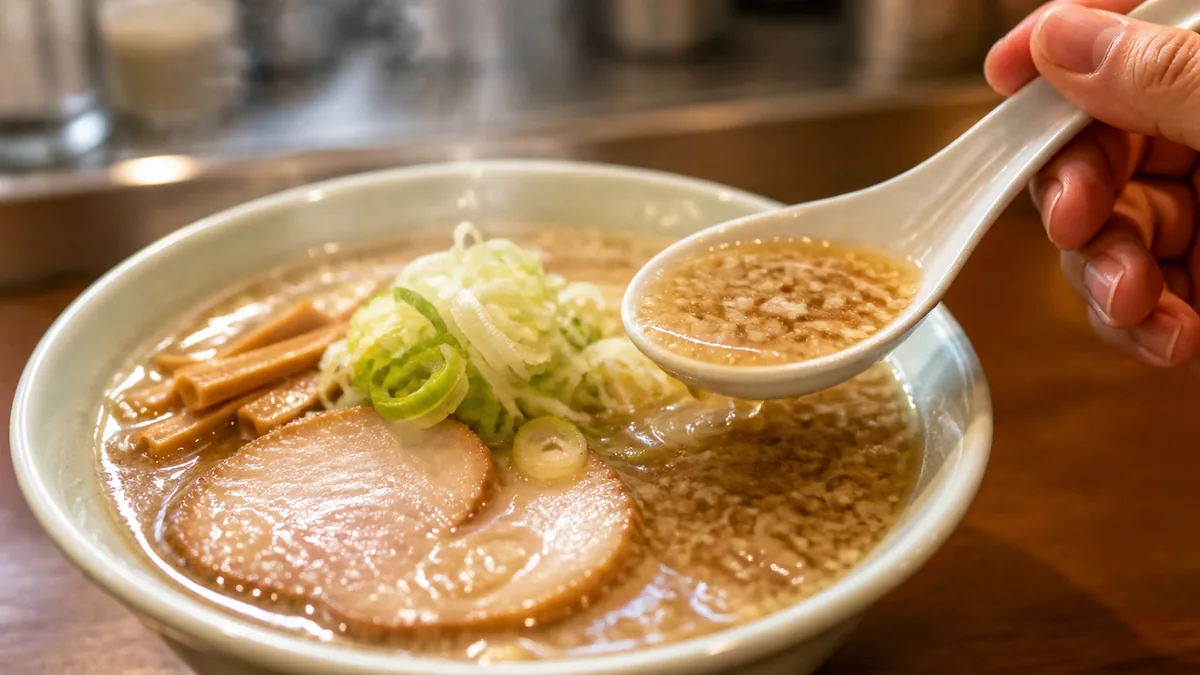 環七土佐っ子ラーメンとは?池袋で背脂の記憶をつなぐ一軒の解説画像