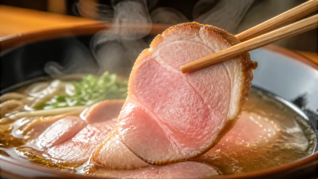 レアチャーシューの低温調理は63℃・30分が分かれ目｜しっとり柔らかい理由と安全な作り方のアイキャッチ画像