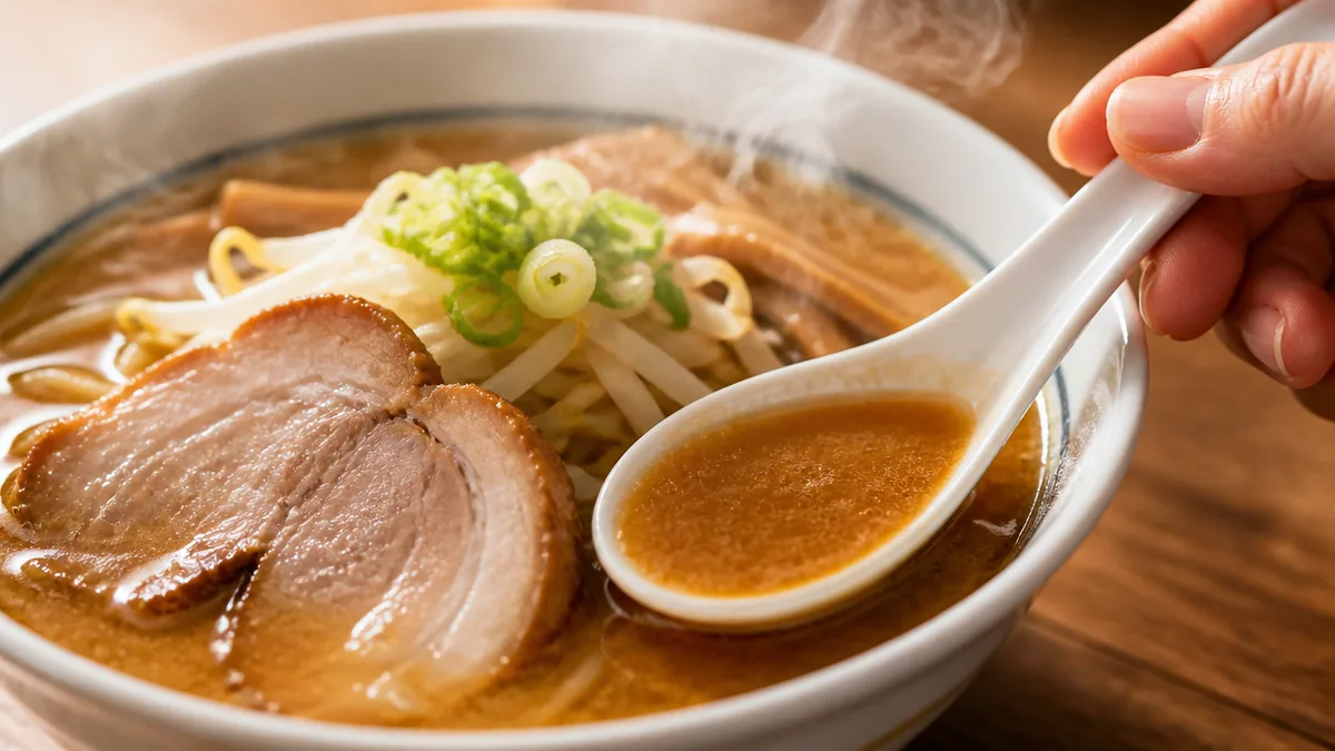 札幌みそラーメンの味は何でできているのかの解説画像